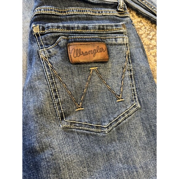 Lot Of 3 Wrangler Retro Slim Medium Wash 30 X 32 Men’s Denim Western Cowboy - Picture 9 of 16